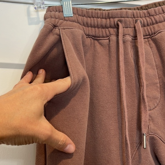 PacSun Brown Jogger Sweatpants with Elastic Waistband size small. - Picture 3 of 10